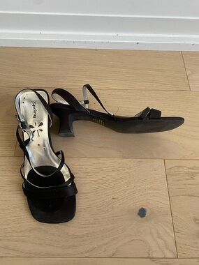 SPRING Strappy Slingback kitten heels